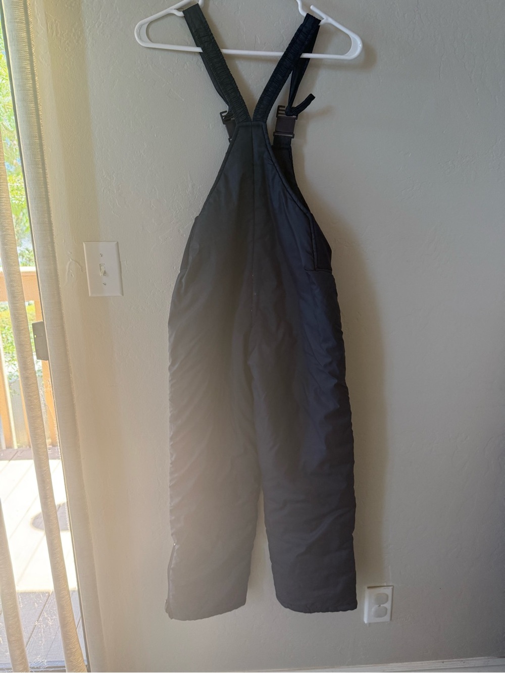 Insulated Navy Blue Snow Bib Overalls